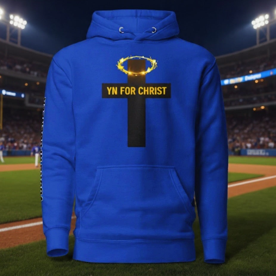 Blessing Blue Covenant NFLUENCER Hoodie | Design By PRIIZZY | YN FOR CHRIST™