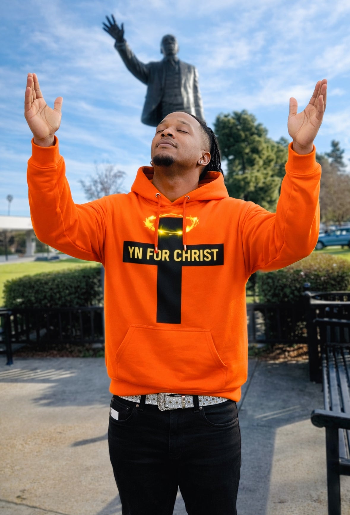 KINGDOM FLAME EXODUS NFLUENCER HOODIE | | Design By PRIIZZY | YN4C™