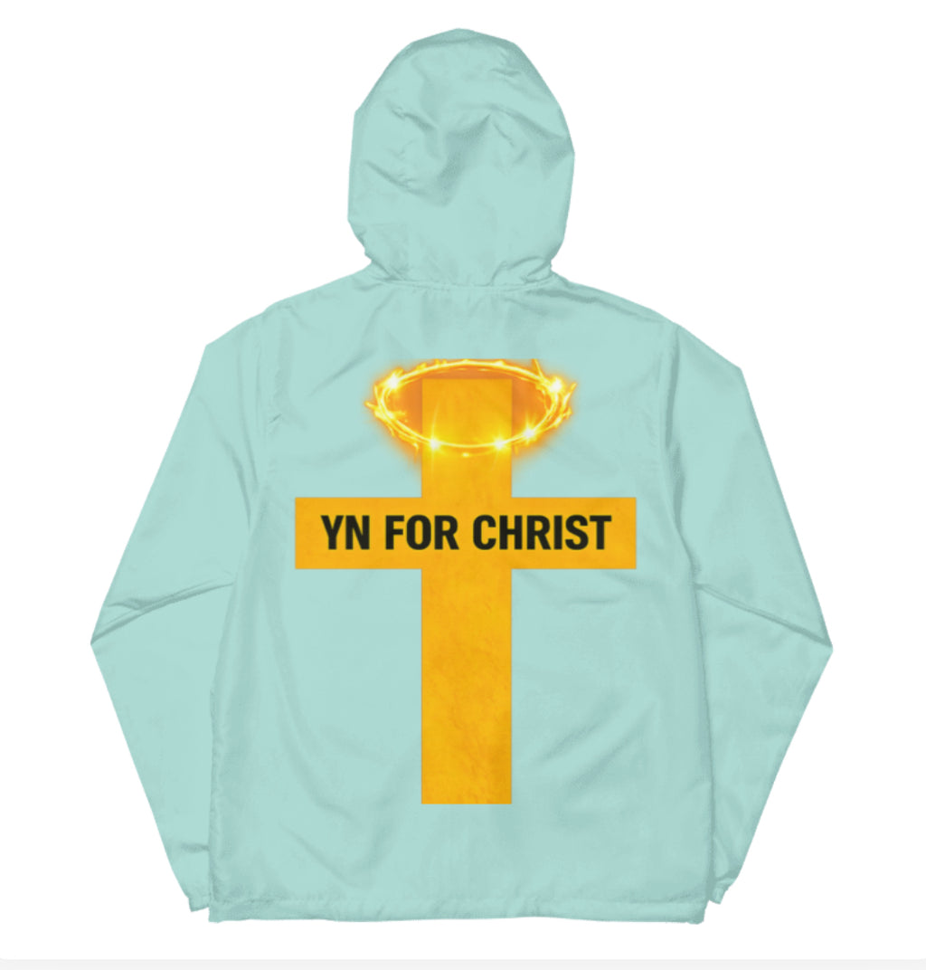 TEAL BLESSINGS & GRACE MIGHTY WINDBREAKER GENESIS EDITION | Design By PRIIZZY | YN FOR CHRIST™