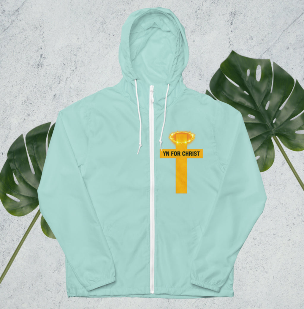 TEAL BLESSINGS & GRACE MIGHTY WINDBREAKER GENESIS EDITION | Design By PRIIZZY | YN FOR CHRIST™