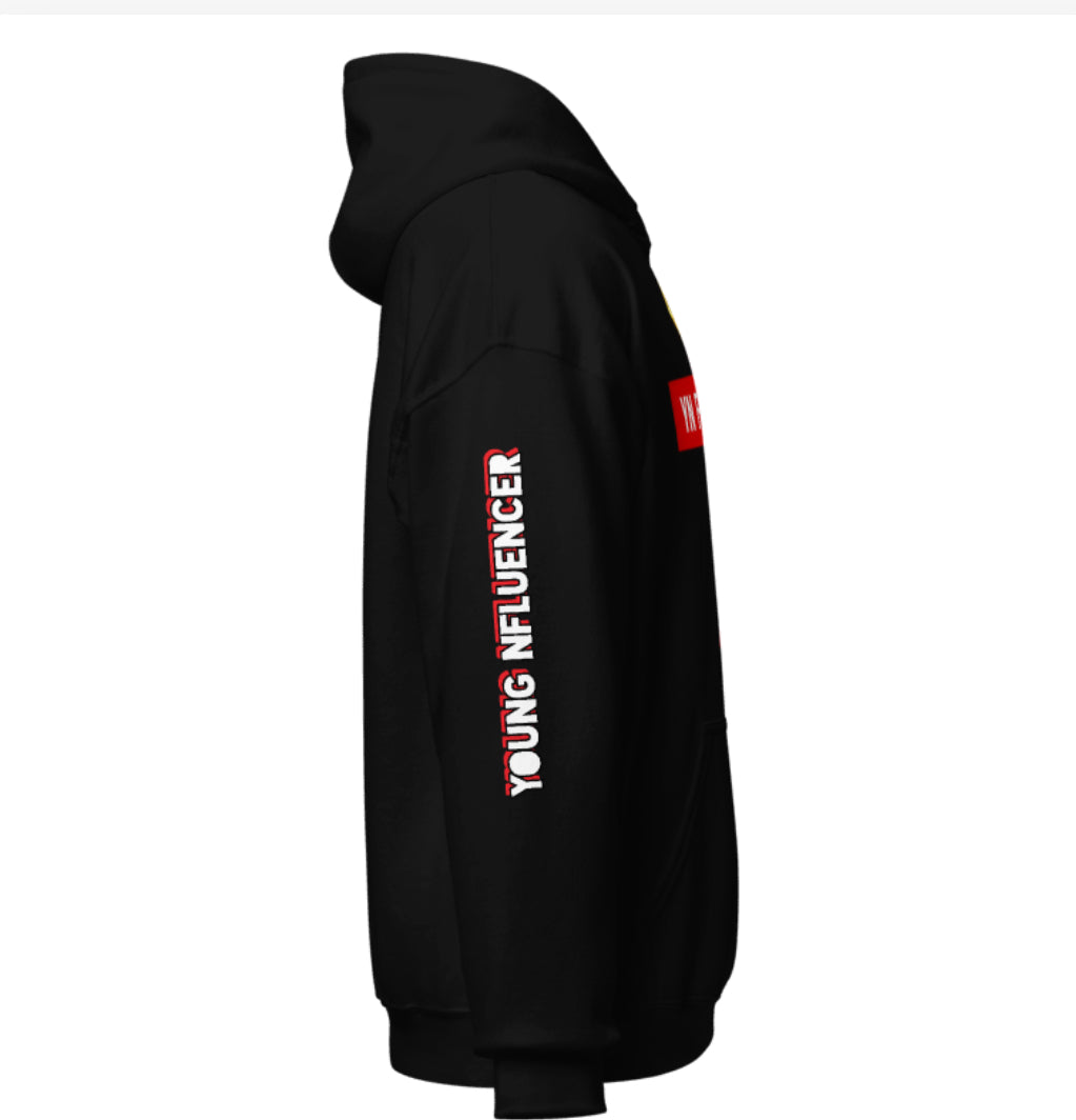 SHADOW OF MOST HIGH LIMITED EDITION NFLUENCER HOODIE | Design By PRIIZZY | YN4C™