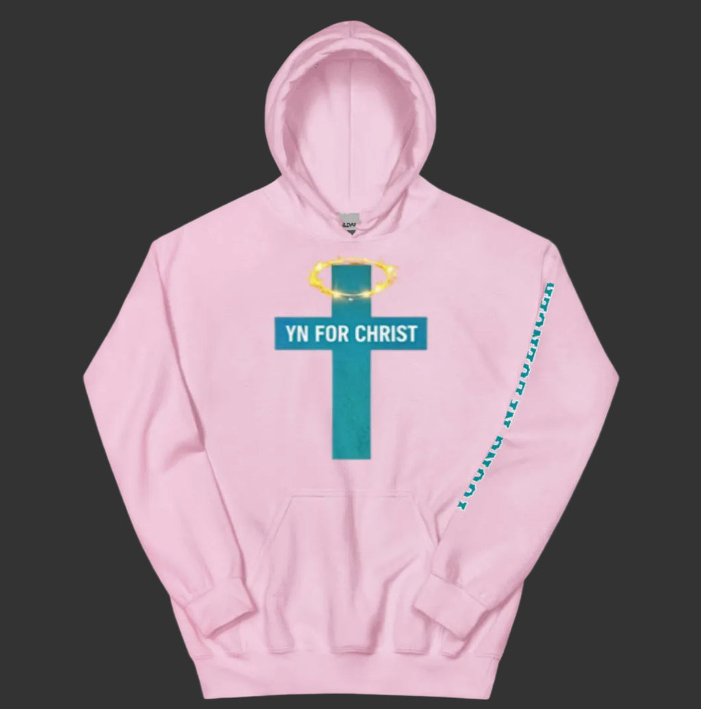 DRESSED LIKE A LILY PINK NFLUENCER HOODIE | Design By PRIIZZY | YN FOR CHRIST™