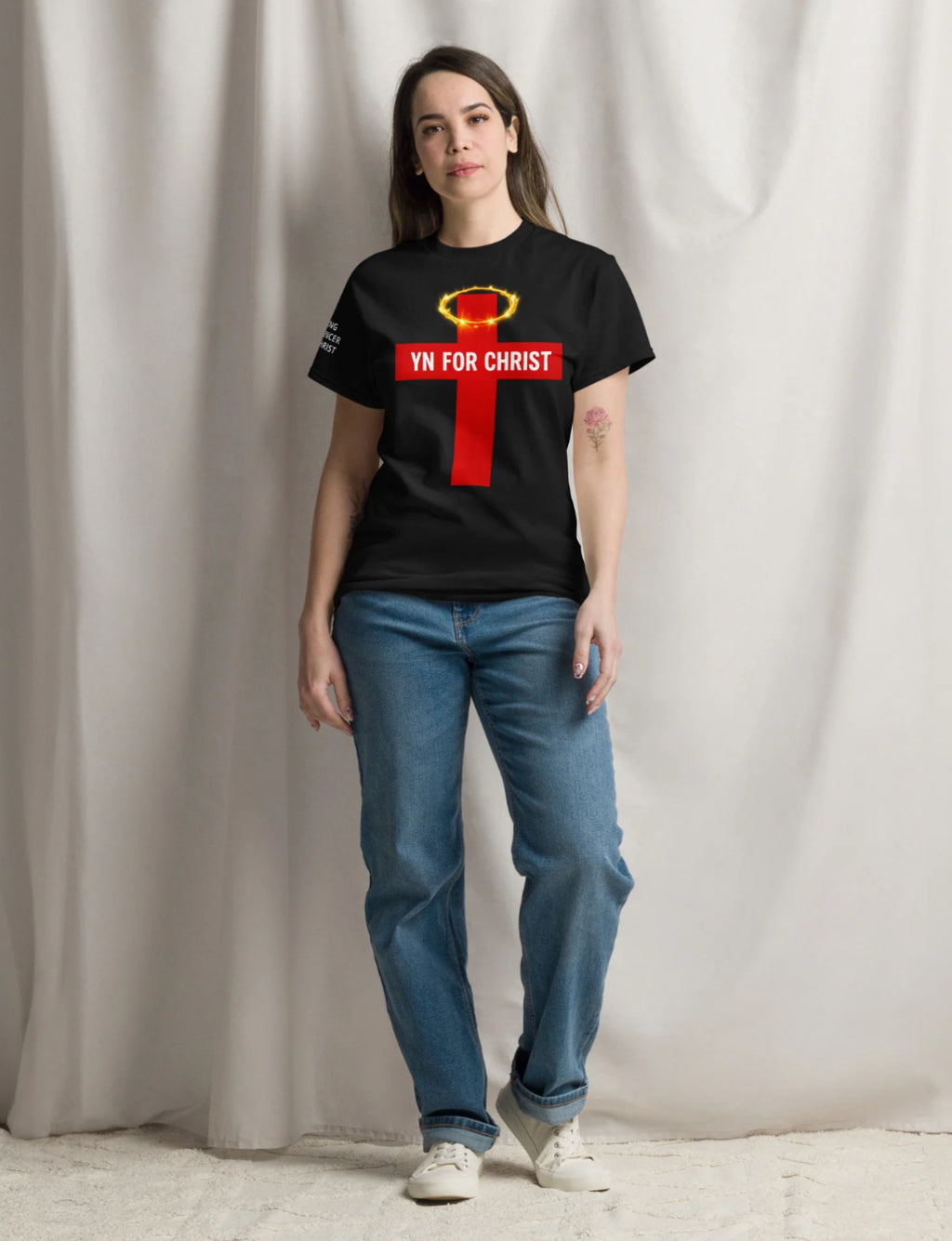 EXODUS BLACK LIMITED GENESIS EDITION NFLUENCER TEE (FLAGSHIP) | Design By PRIIZZY | YN FOR CHRIST™