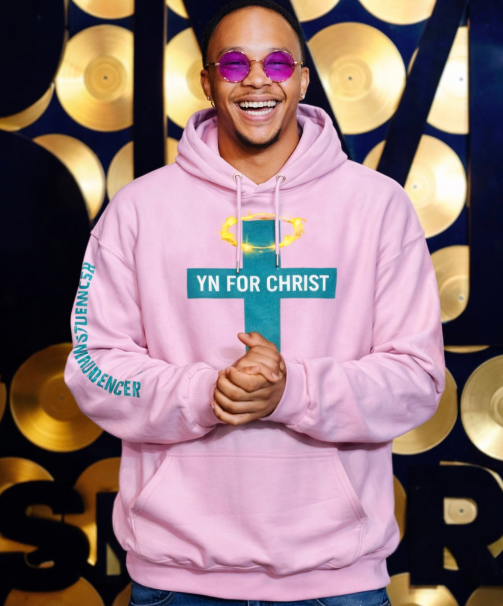 DRESSED LIKE A LILY PINK NFLUENCER HOODIE | Design By PRIIZZY | YN FOR CHRIST™