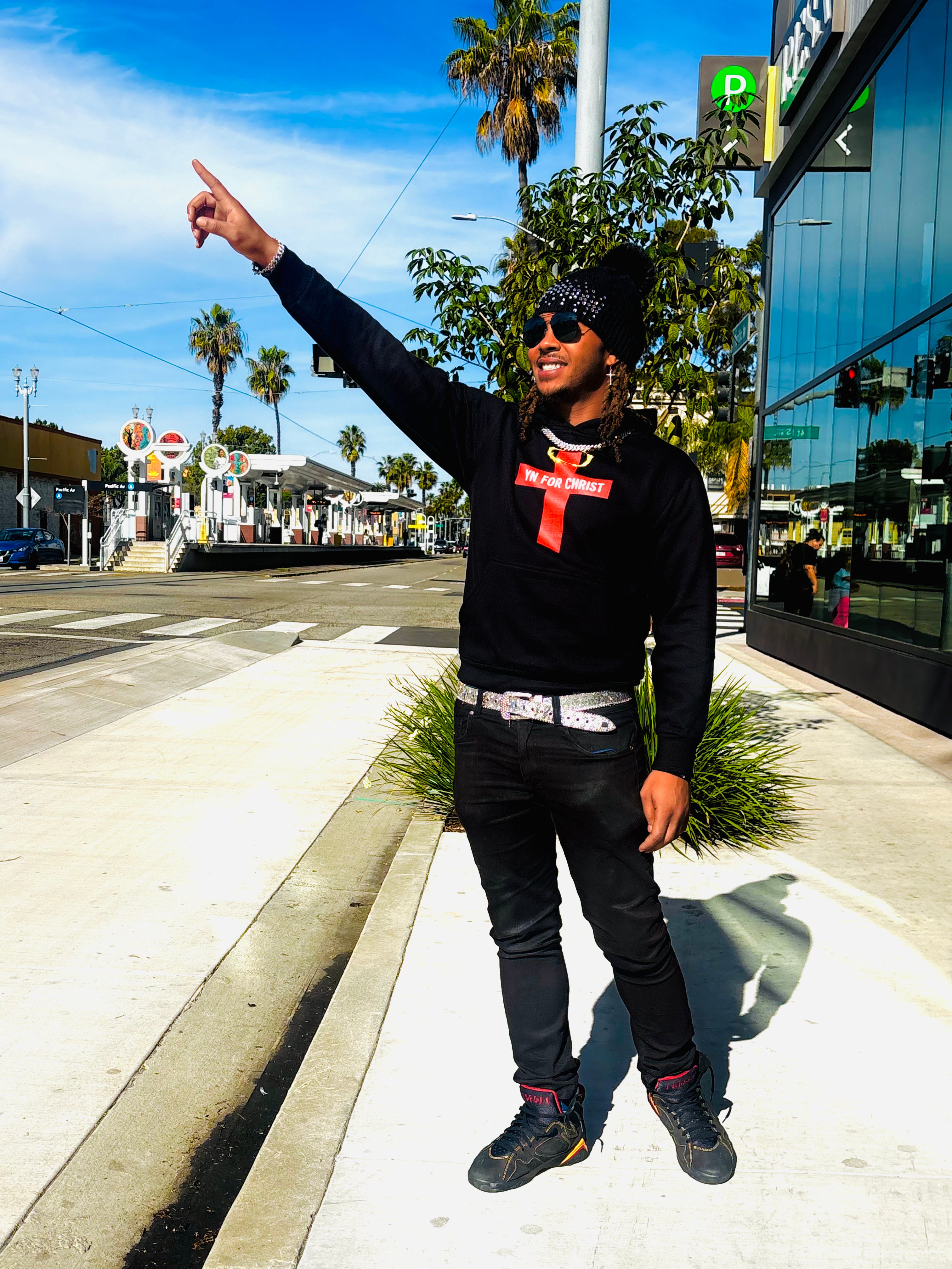 SHADOW OF MOST HIGH LIMITED EDITION NFLUENCER HOODIE | Design By PRIIZZY | YN4C™