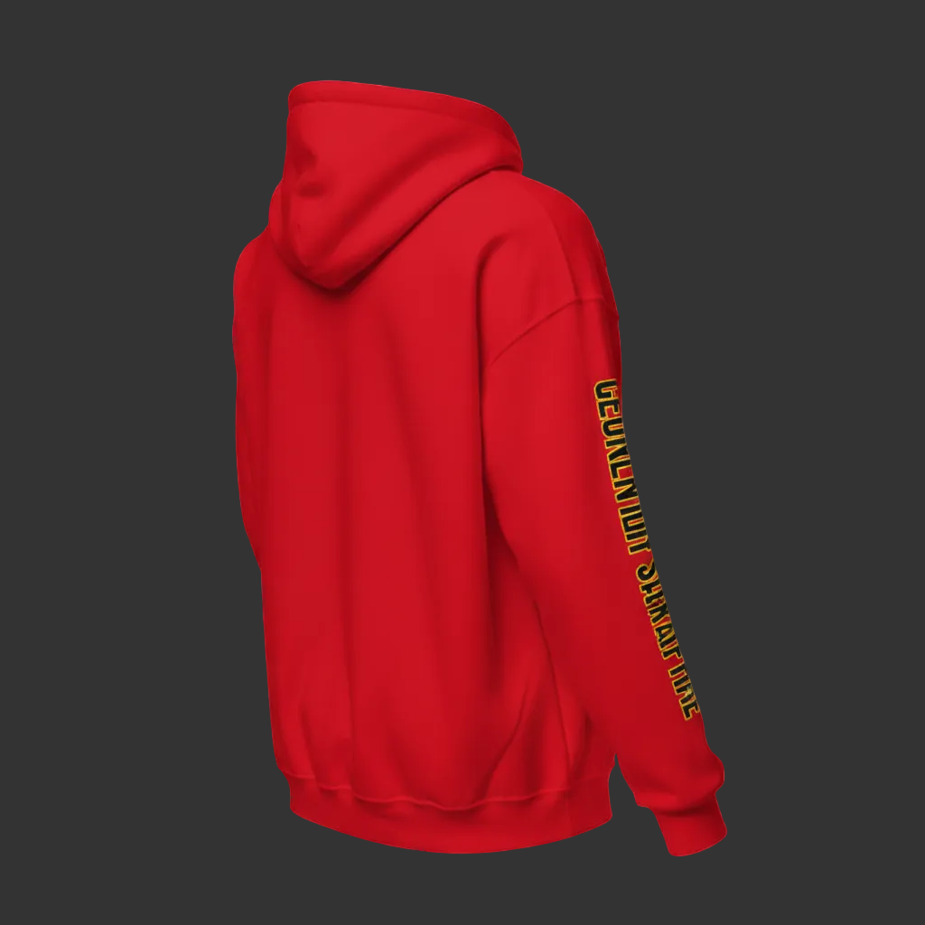 Black Hoodie Side View - No Background